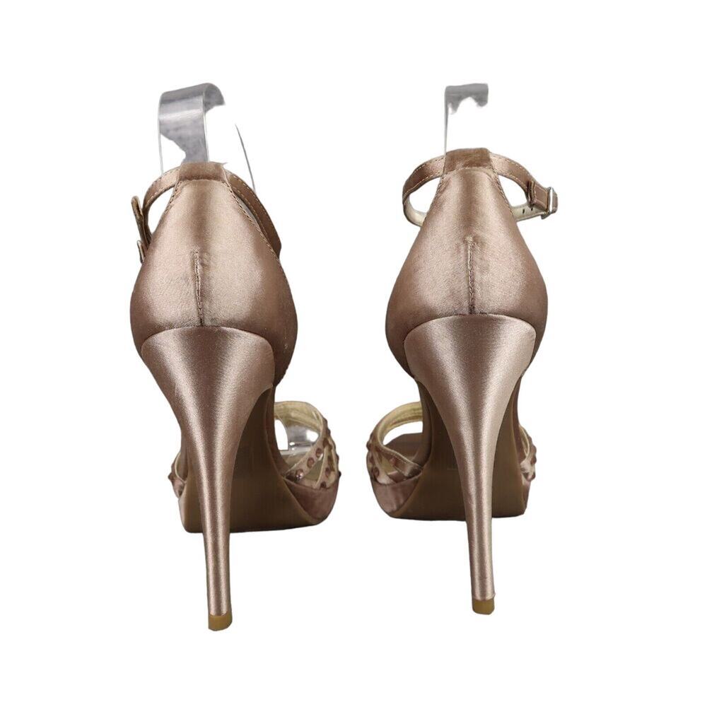 Audrey Brooke Shoes Women 7.5 Pump Stiletto Sandal Platform Formal Event Wedding - Picture 6 of 16